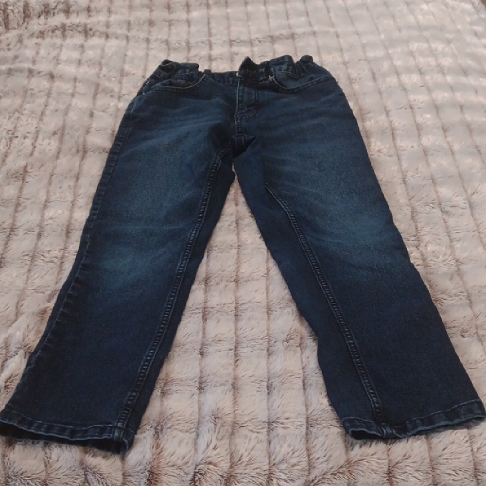 Calvin Klein Jeans Blue Straight-Leg Denim